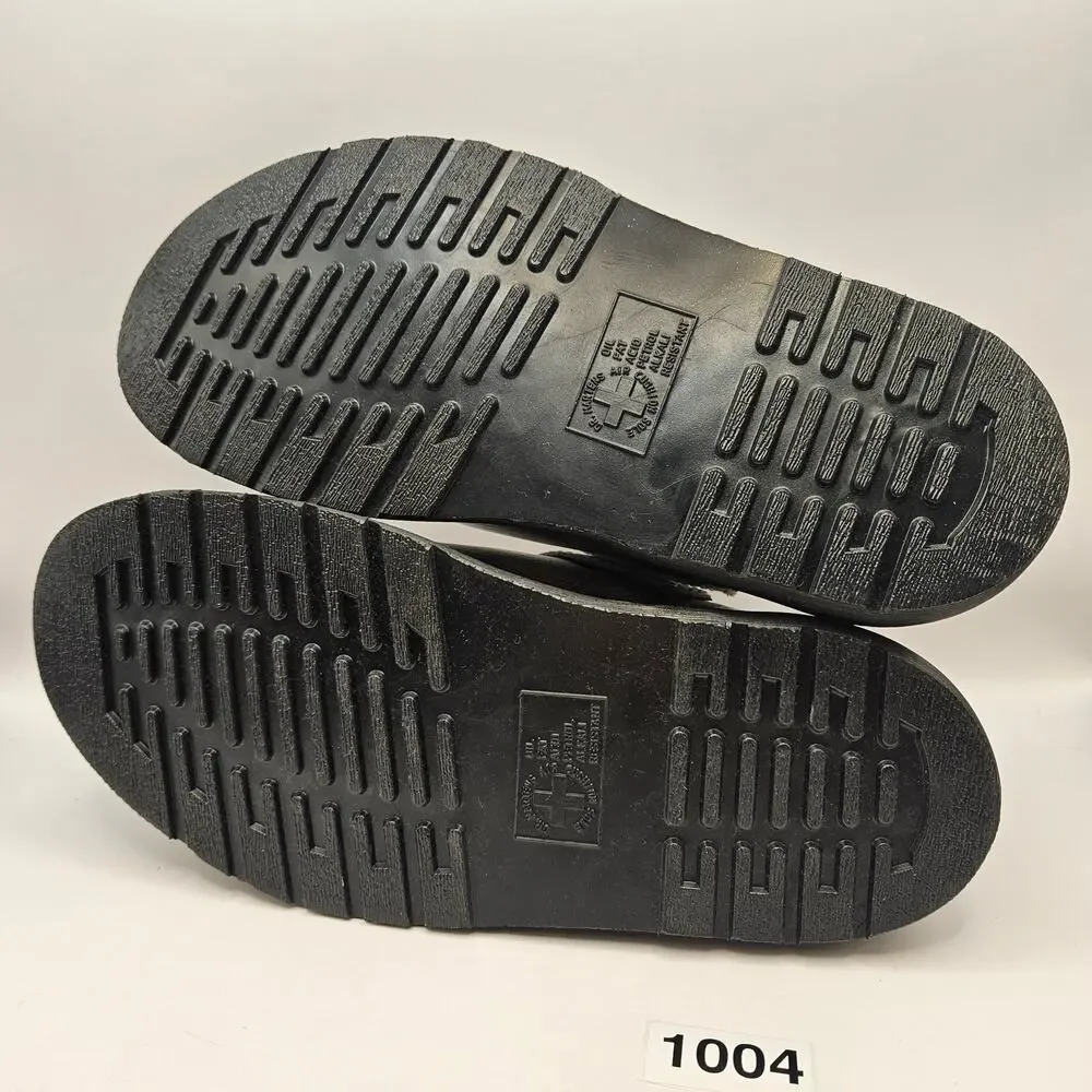 DR MARTENS SILVER LAKETEN MEN'S 9 WOMEN'S 10 EUR 42 SLINGBACK PLATFORM SANDALS